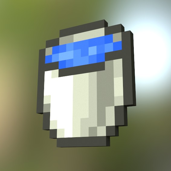 Minecraft Water Bucket Extinguisher