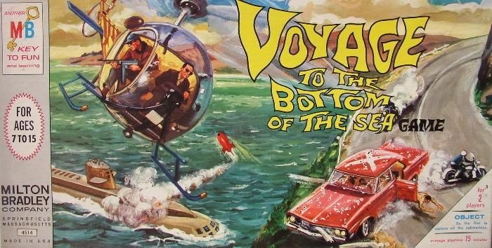 Voyage to the Bottom of the Sea (1964, Milton Bradley)