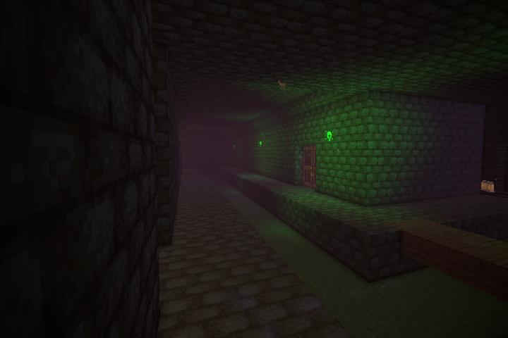 Fell into a well
