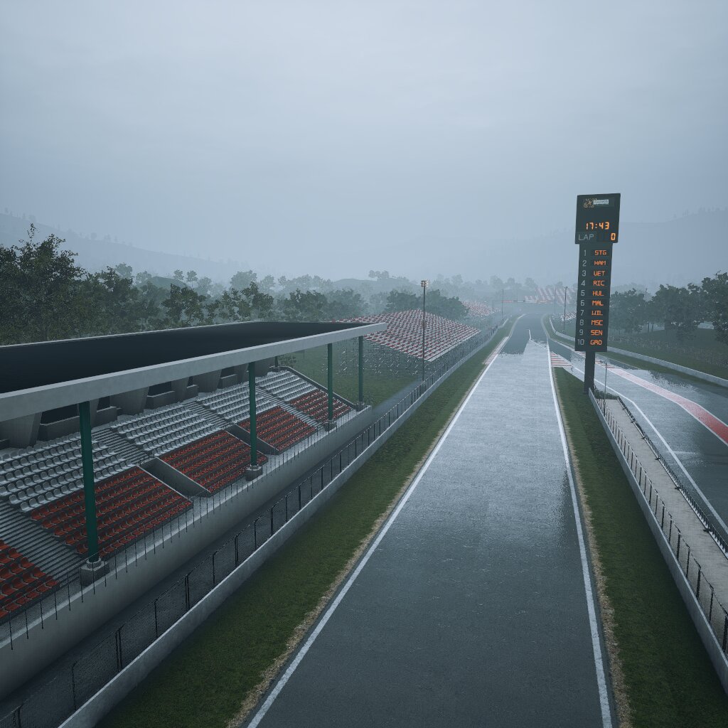 雨中赛车