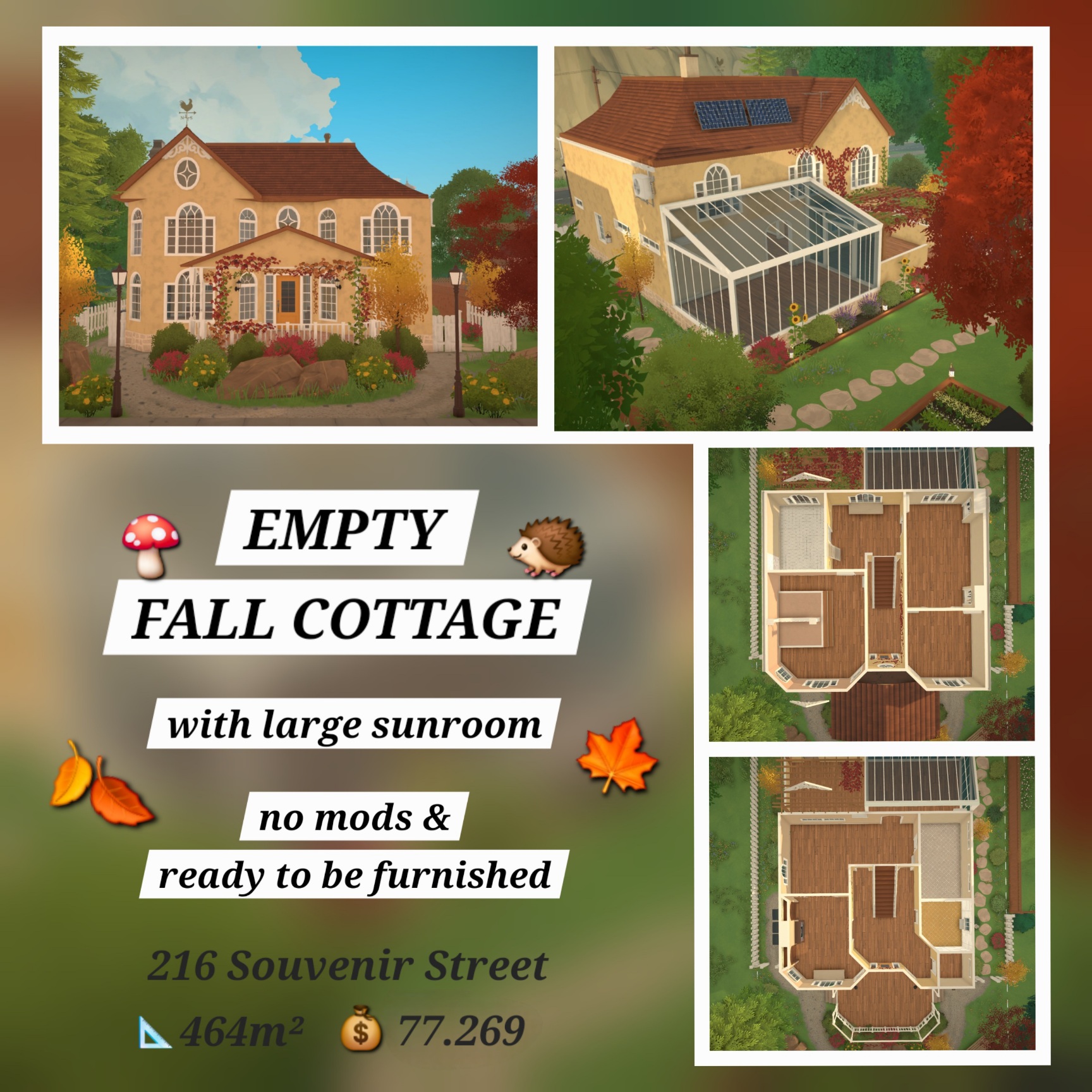 [FlaviaForesta] Empty Fall Cottage