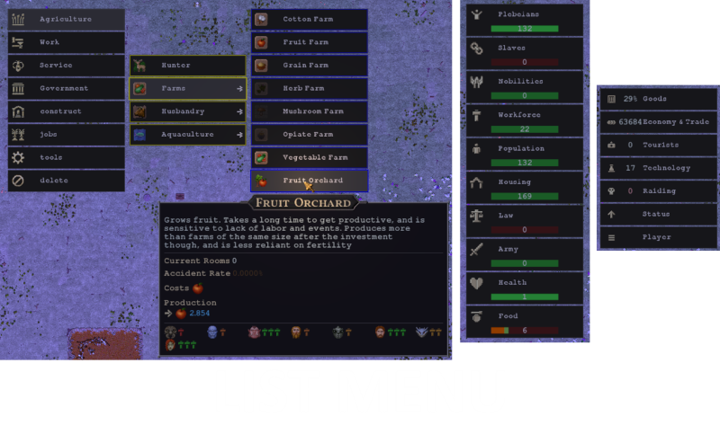 List Menu