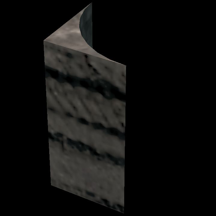 Sewer liquid block corners B 1x1