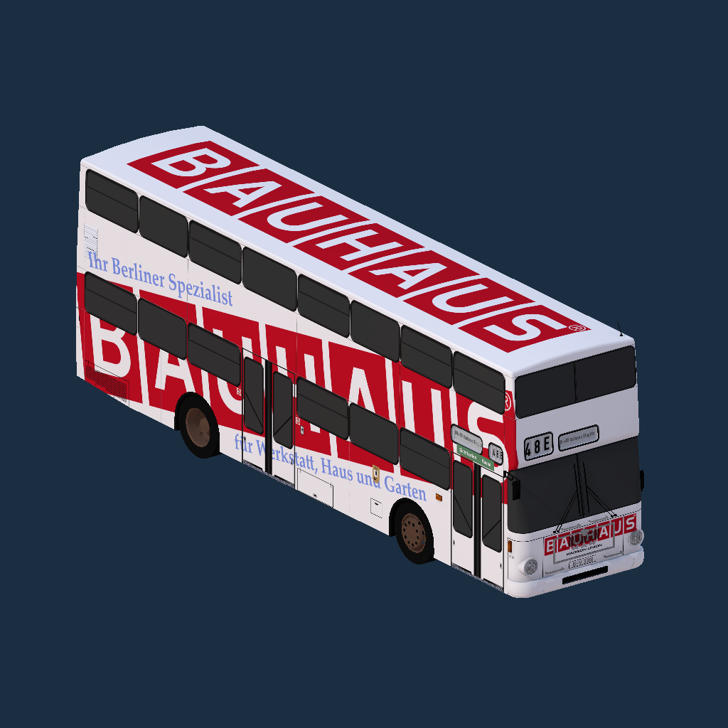 MAN SD80 - BVG - Bauhaus