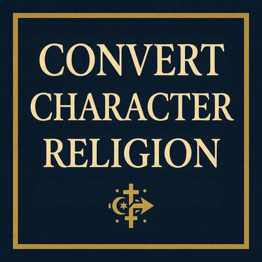Convert Character Religion preview