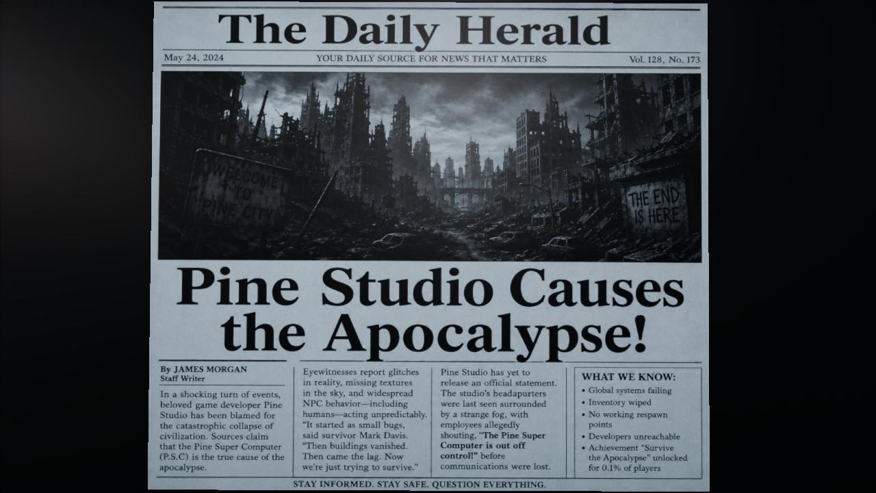 The Pine Studio Apocalypse Incident