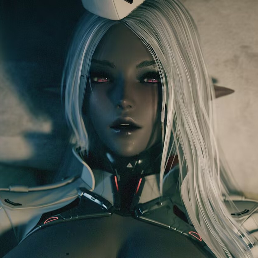 [RyanReos]26.03.27 黑精灵CyberpunkElf StandingSex MissionaryPOV Drow 4K