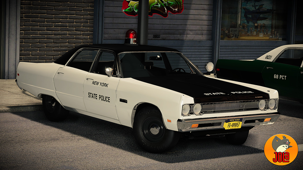 Livery Plymouth Fury - New York SP