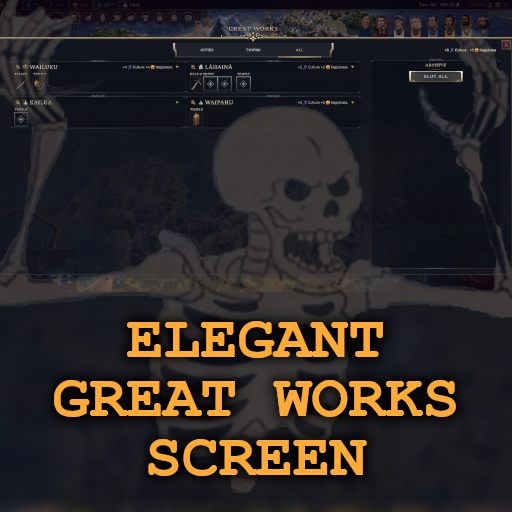 Stachu's Elegant Great Works Screen