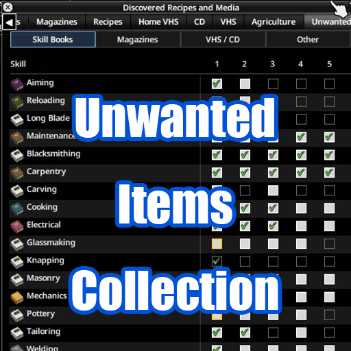 Unwanted Items Collection [B42]