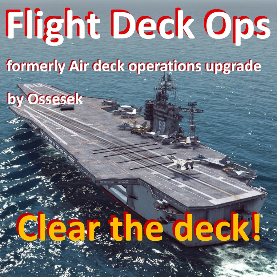Flight Deck Ops - clear the deck! preview