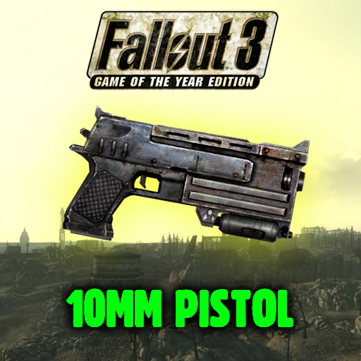 10mm pistol from Fallout 3 (Pistol)