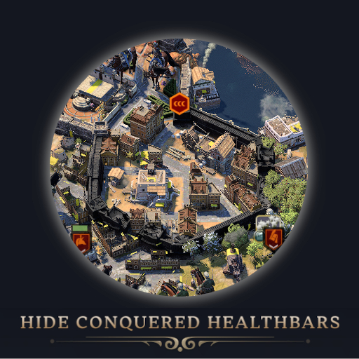 Hide Conquered Healthbars