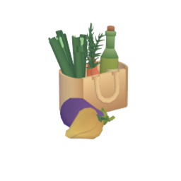 Filled Shopping Bag