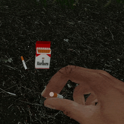 Marlboro Red Cigarettes - Medkit and Props
