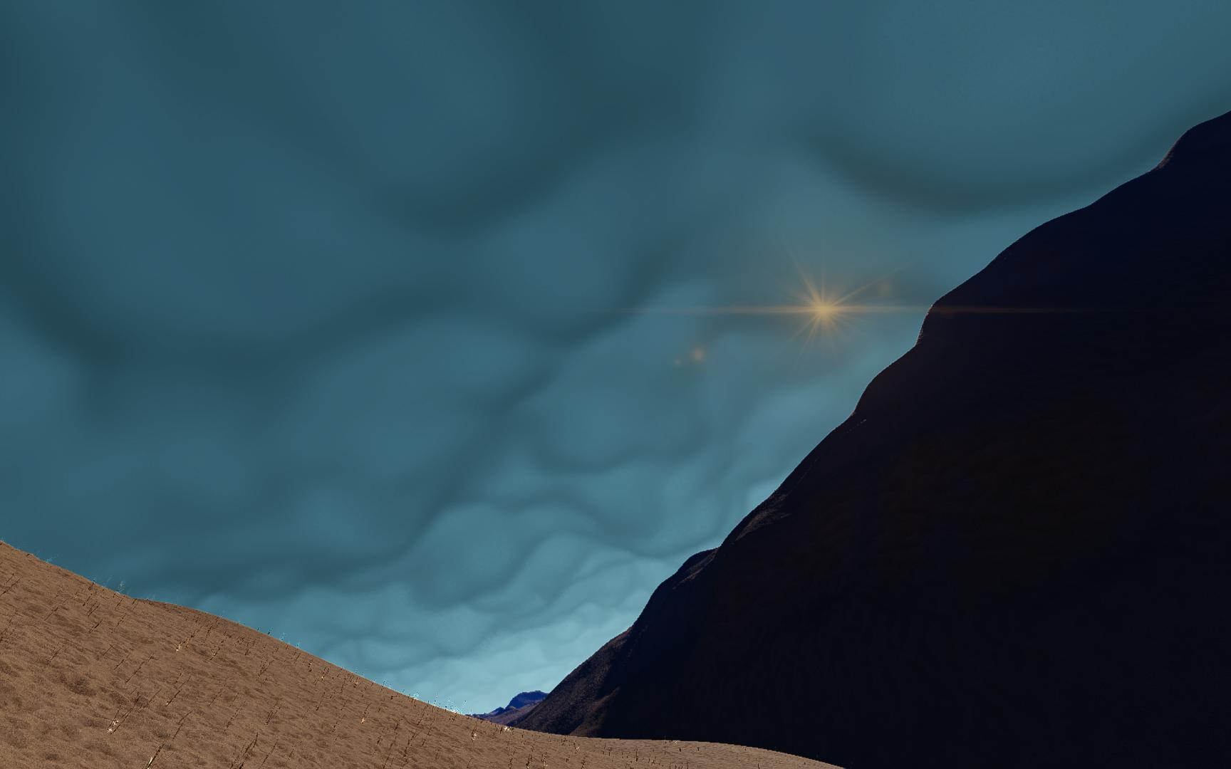 A Venuslike planet