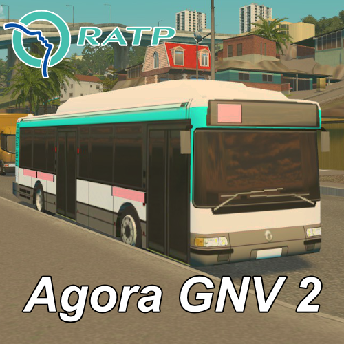 RATP Agora GNV 2 (Biofuel bus)