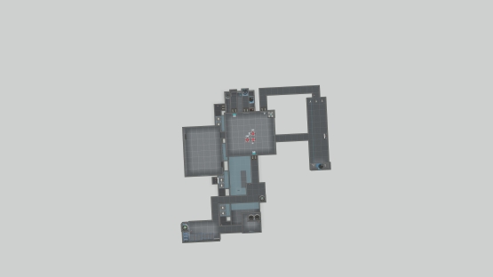Three Cubes One Door