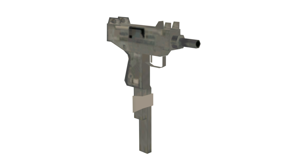 GTA SA Uzi Wall Mounted