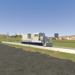 CSX Stealth Grey EMD GP38-2 Locomotive
