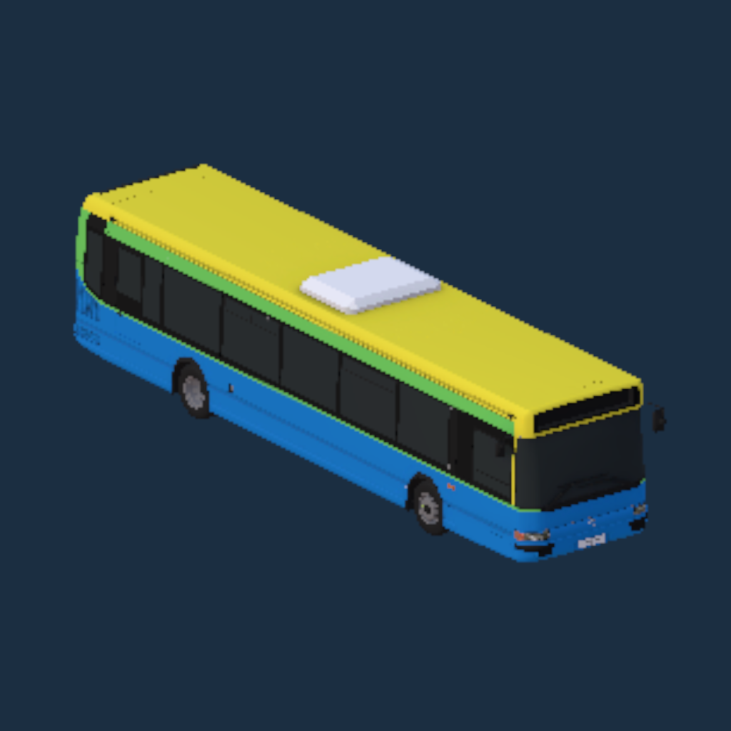 Optare Irisbus Agoraline Norfolk Green Coasthopper Unbranded