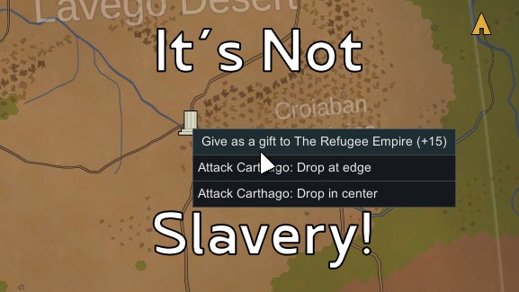 It's Not Slavery!