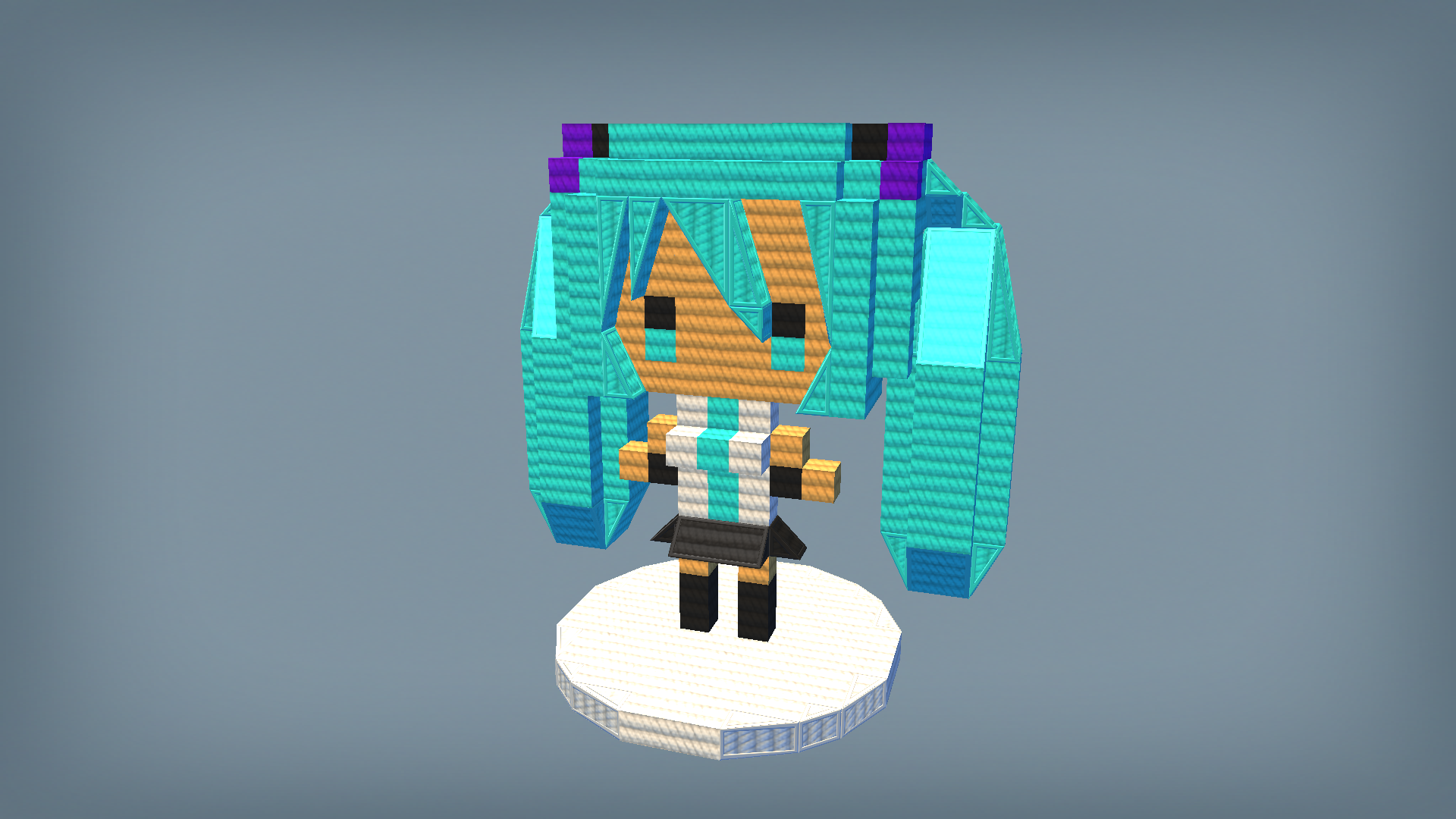 Lightweight Hatsune Miku 3D (Vocaloid)