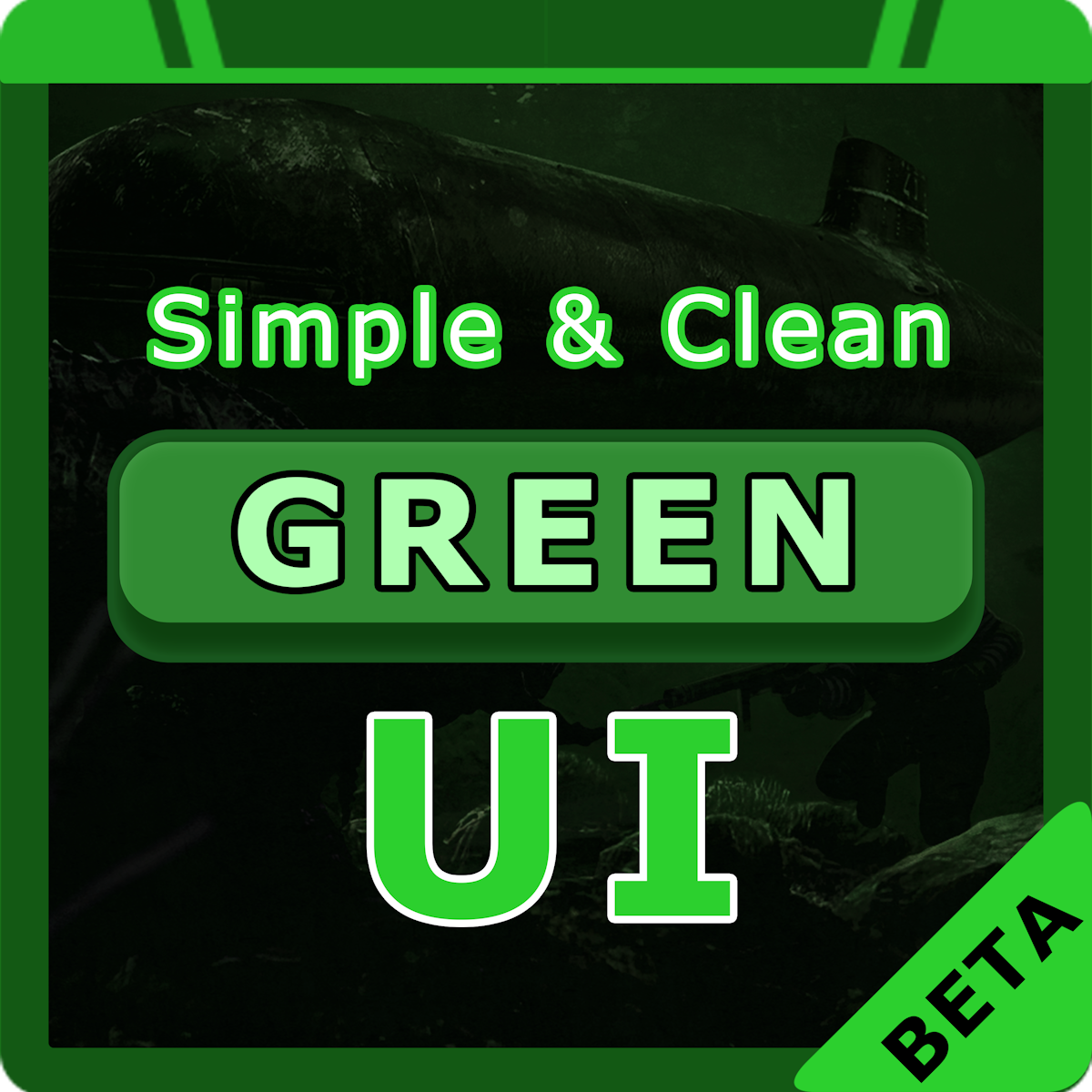 Simple Clean Green UI – Barotrauma Mod