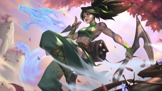 R-18 Akali (League of Legends) animated Pills