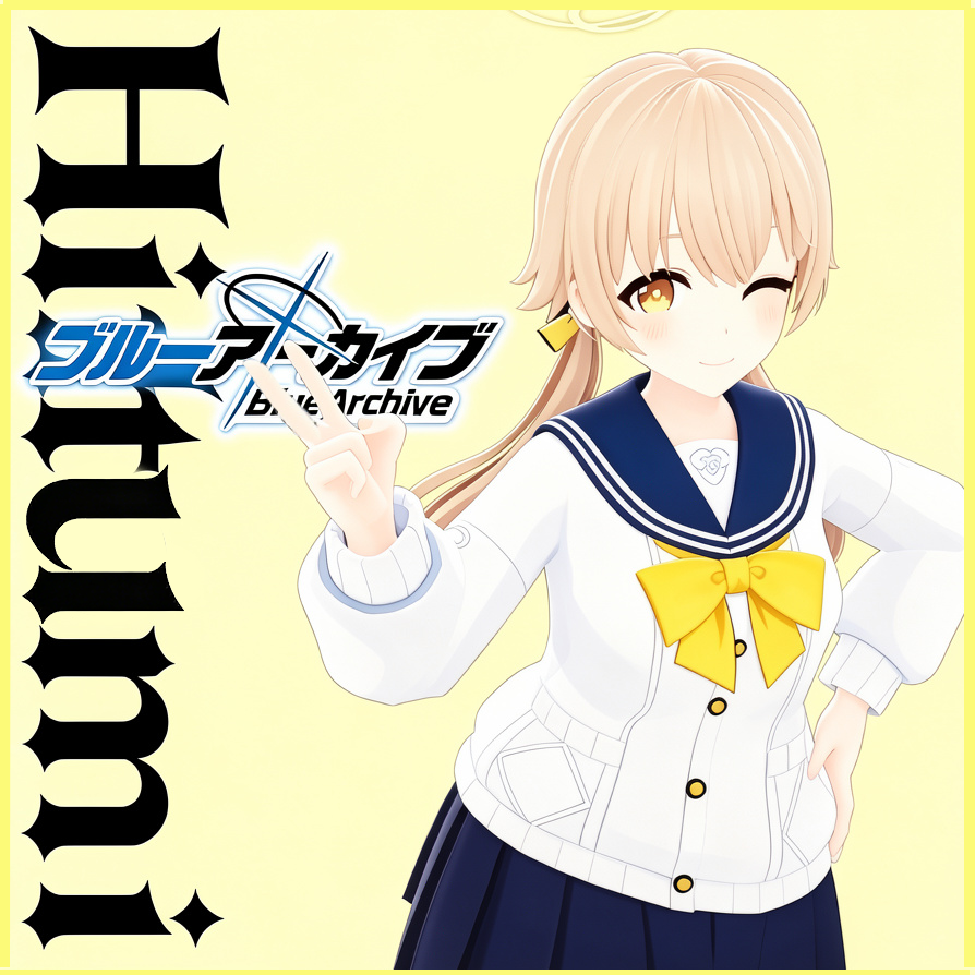 Ajitani Hifumi 【PM&NPC/Blue Archive】