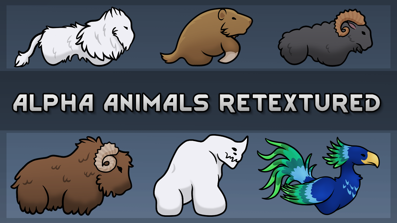Alpha Animals Retextured
