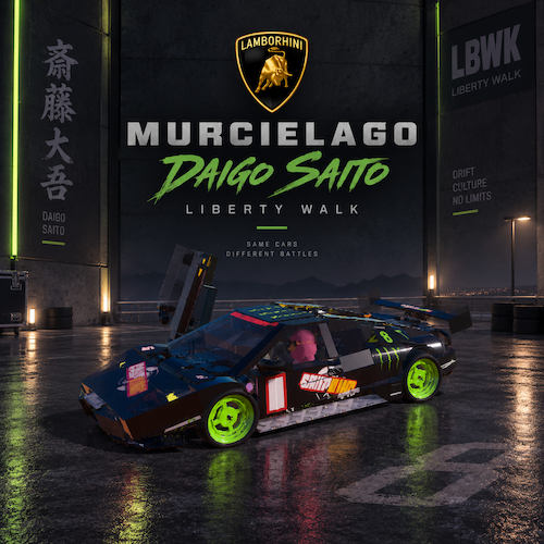 Lamborghini Murcielago Daigo's paintjob