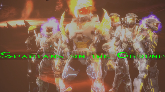 Spartans on the Ground Background