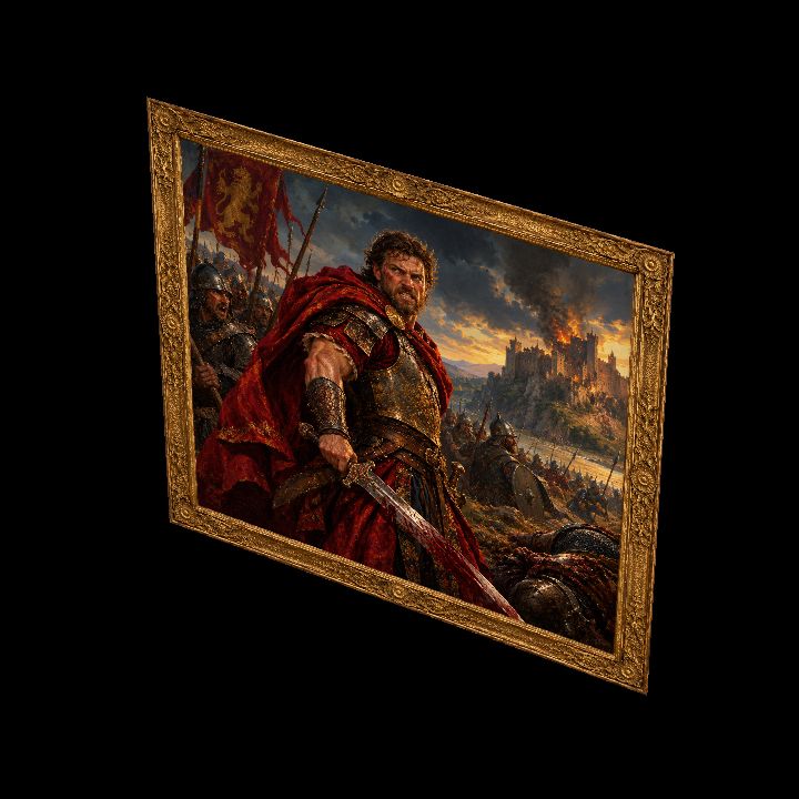 Painting, 7 Deadly Sins: Wrath {2D}
