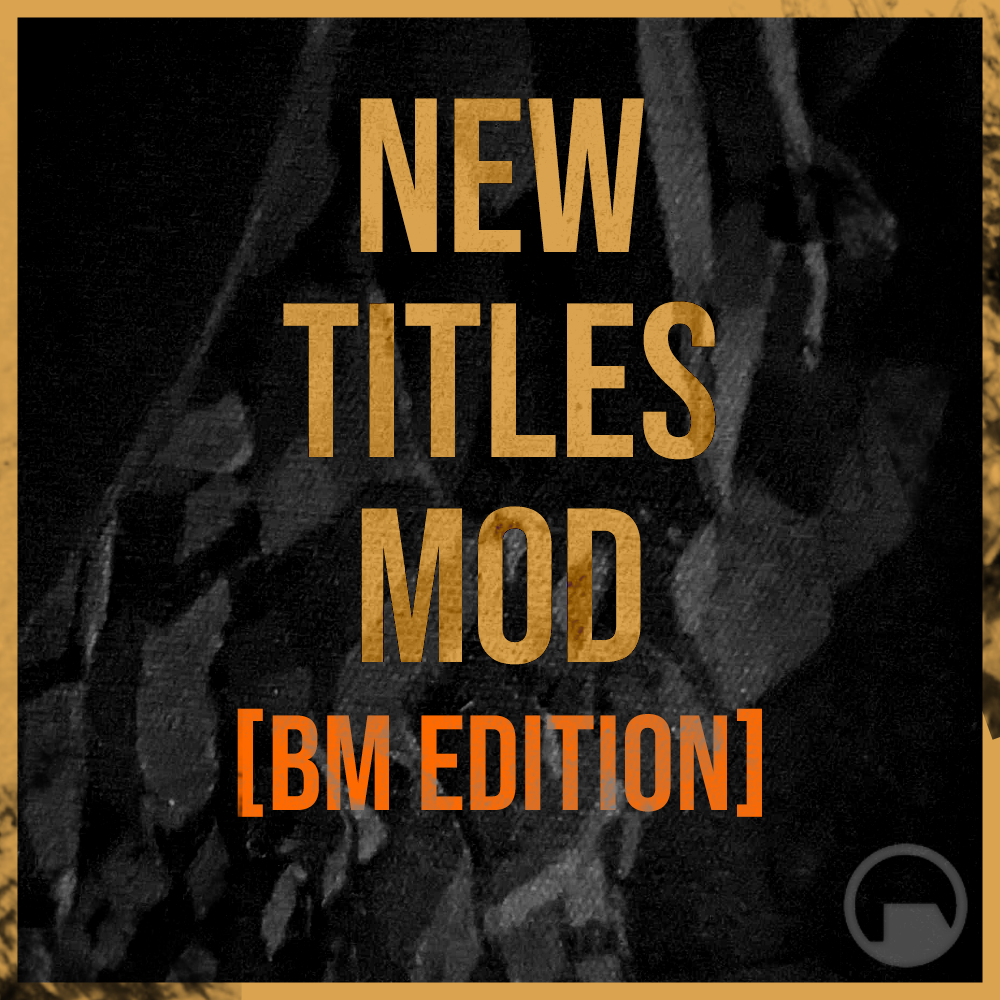 New Titles - BM Edition