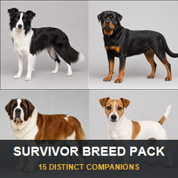 CD: Survivor Breed Pack (12 Dogs) [ALPHA] – Project Zomboid Mod