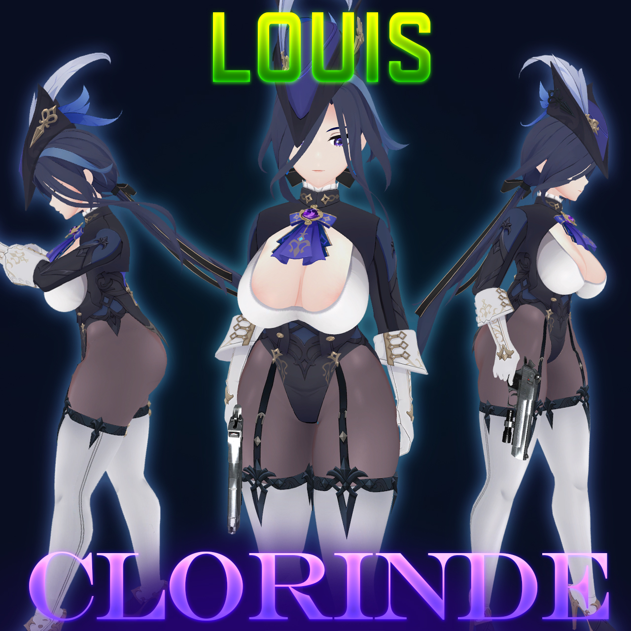 [COMM] GI: Thicc Clorinde - Louis
