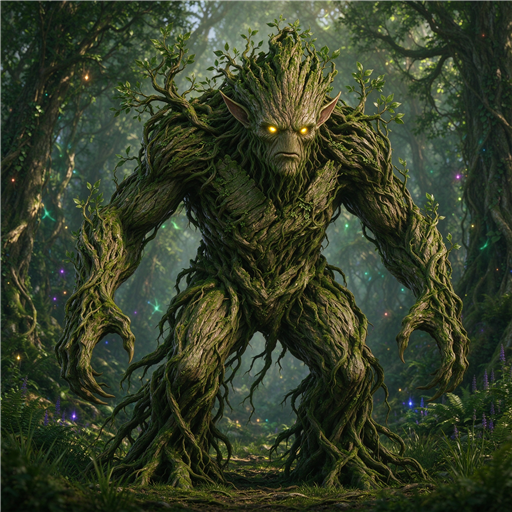 木精灵树精 / Wood Elf Treeman preview