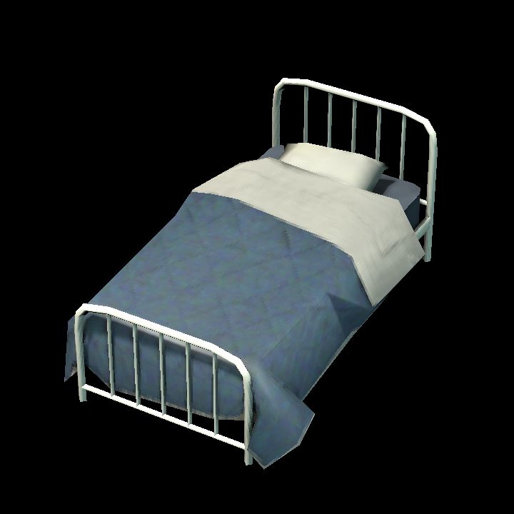 retro_lowpoly_bed