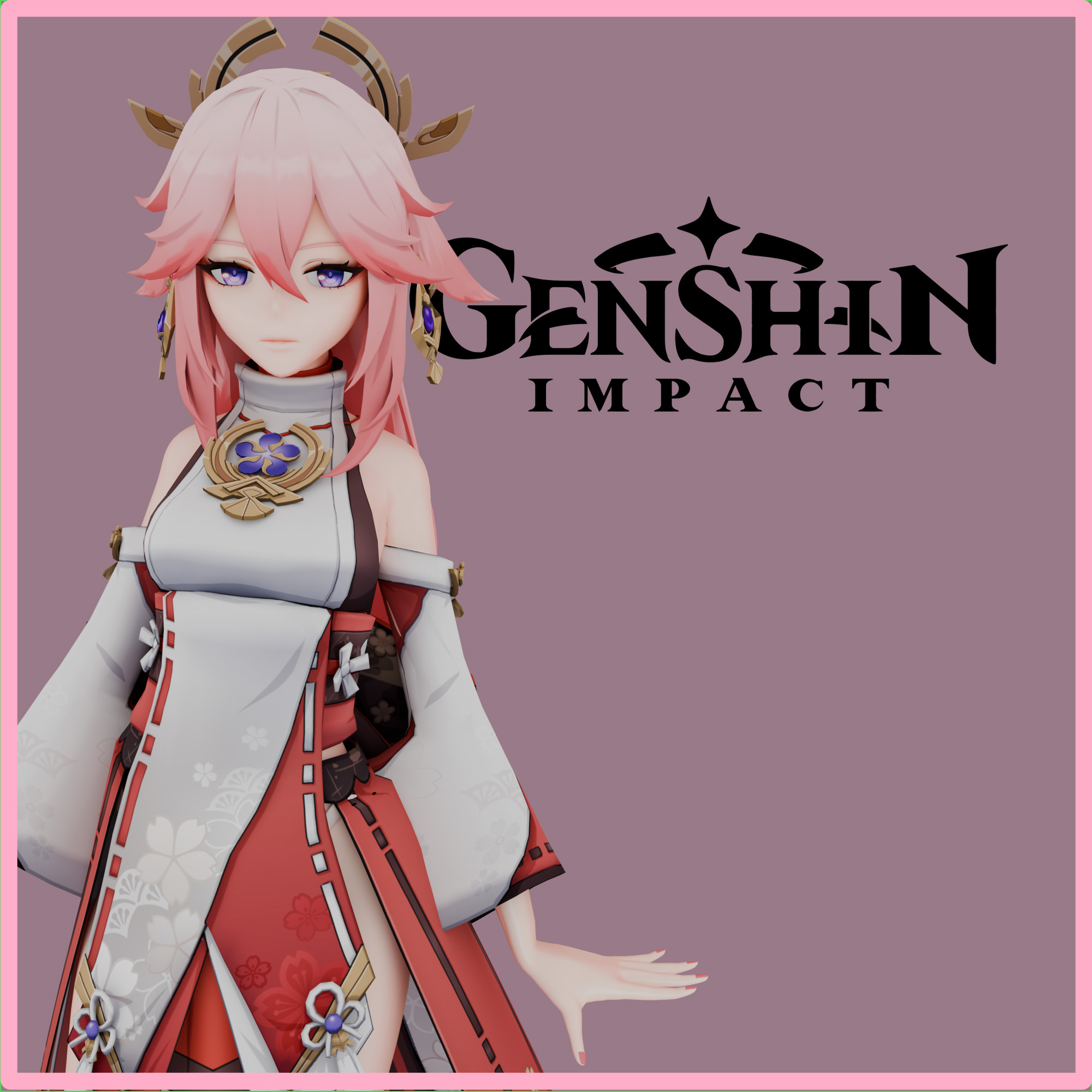 Genshin Impact - Yae Miko (PM & NPCs)
