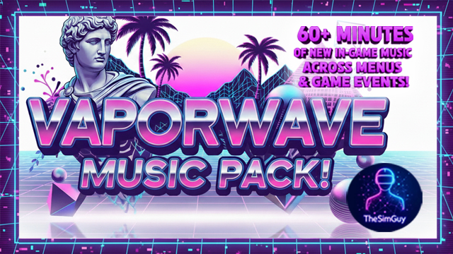 Vaporwave Music Pack (ATS 1.59)