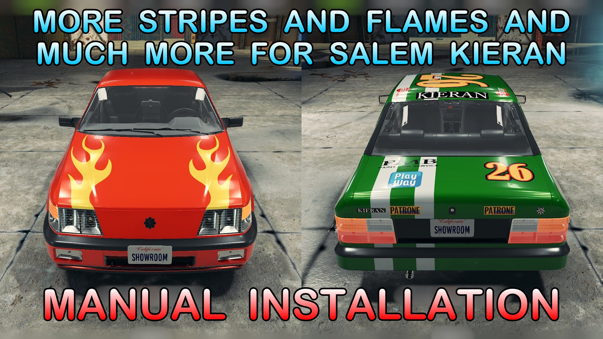 More Stripes And Flames And Much More For Salem Kieran