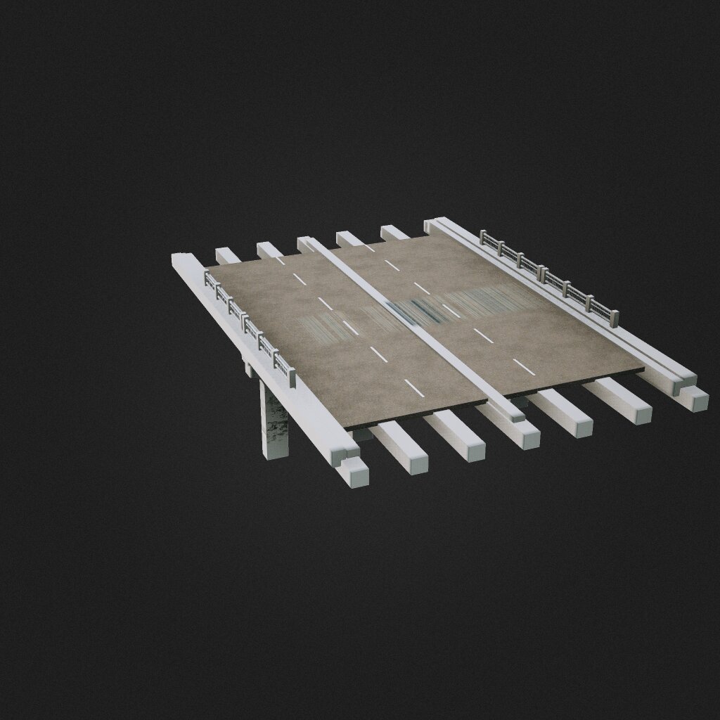 bridge with pavement