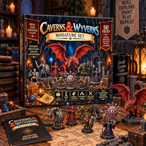 Caverns & Wyverns - Miniature Set preview