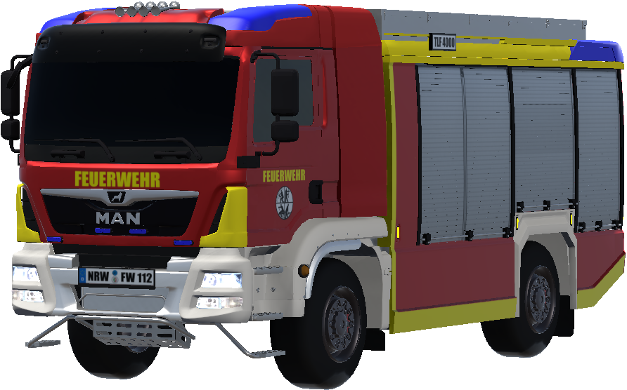 Stadtneutraler Feuerwehr Bochum TLF Skin (Yellow Verison)