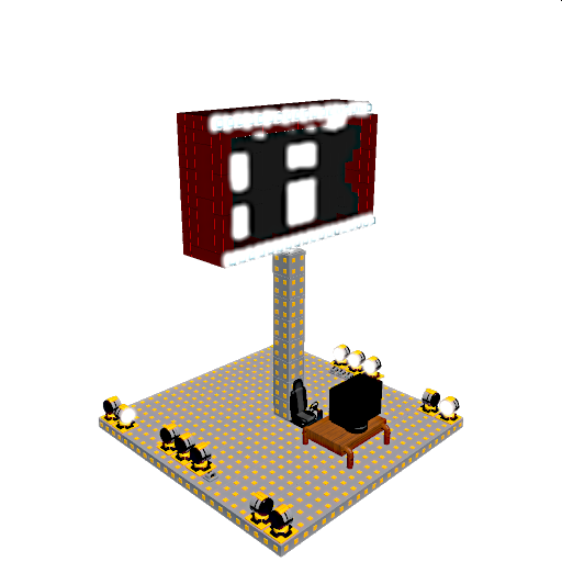 AFK Spinning Sign