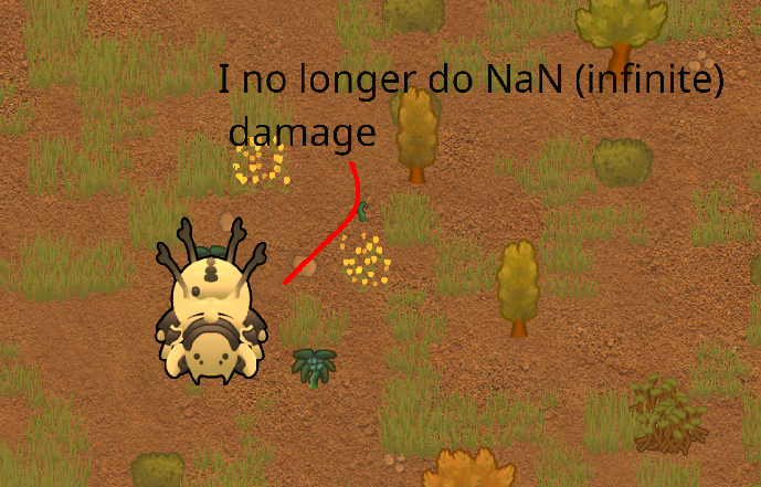 CE VE Genetics infinite damage bug fix