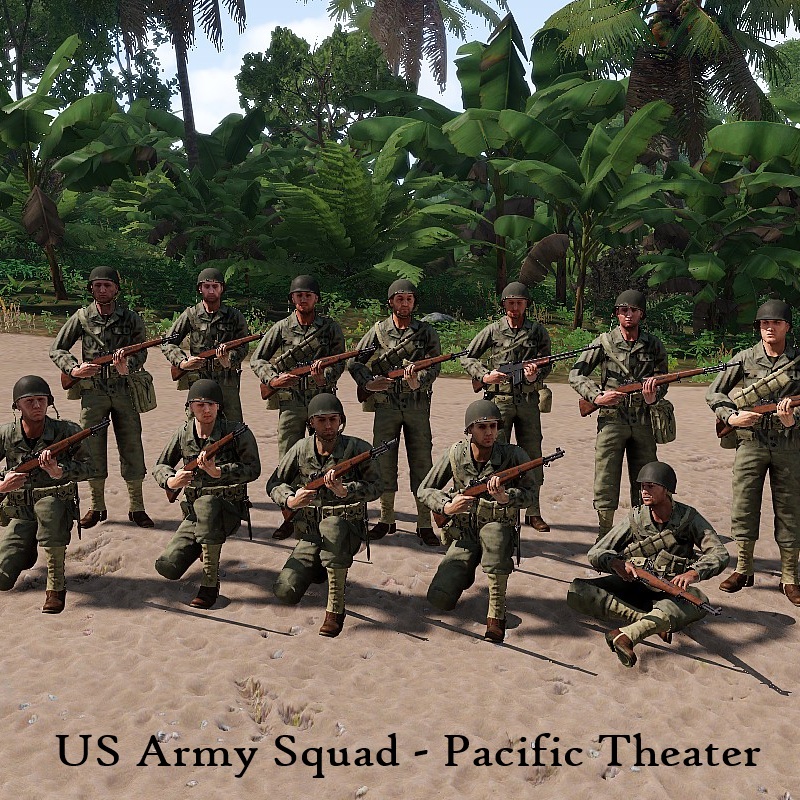 US Army Rifle Squad - PTO (Spearhead 1944) preview