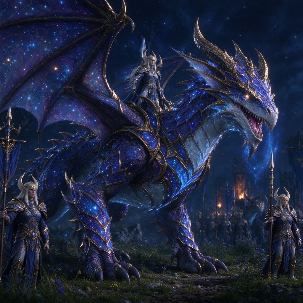 高等精灵星龙契约强化 / High Elf Star Dragon Bond Enhancement
