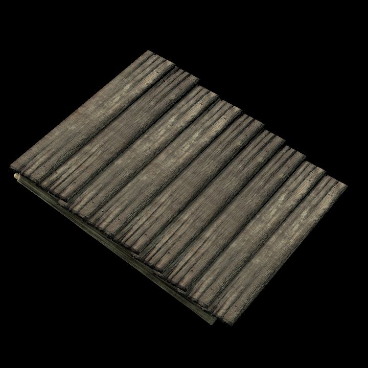 wooden roof #3 A